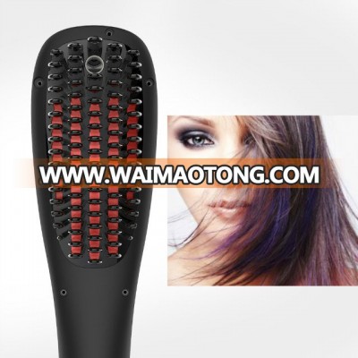 Best selling Beauty Hair Salon 8 Seconds Fast Straightening Electric Hair Comb